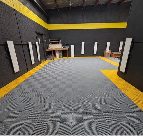 SnapFit Garage Floor Tiles