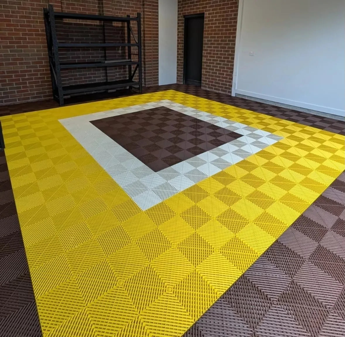 SnapFit Garage Floor Tiles