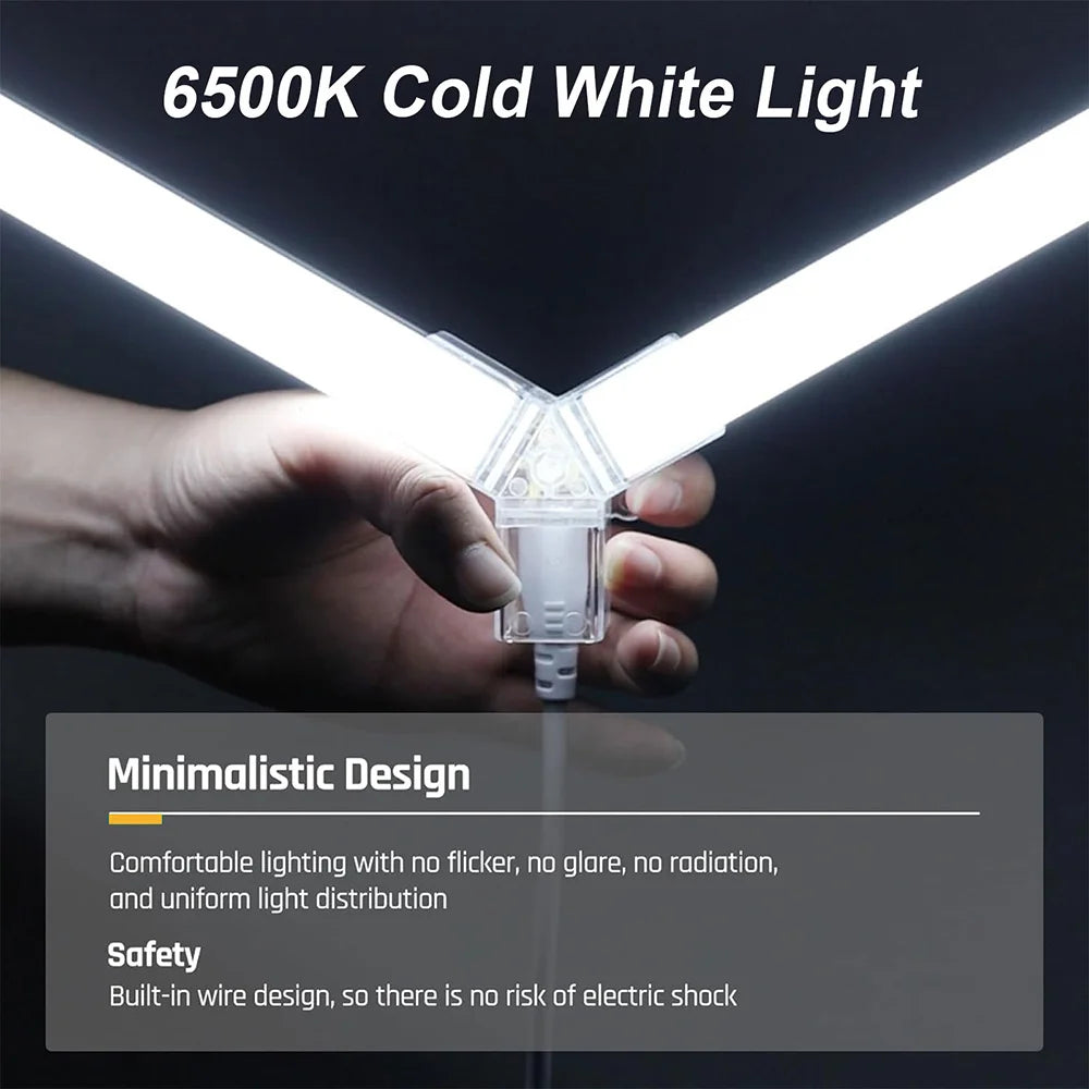 HexaGlow Pro Hexagonal Garage Light