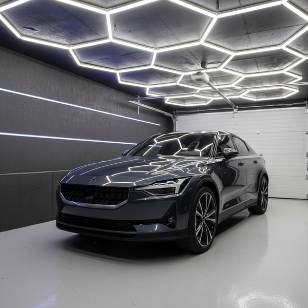 HexaGlow Pro Hexagonal Garage Light